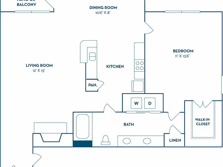 1 Bedroom | 1 Bath | 882 SF 1 Bedroom | 1 Bath | 882 SF