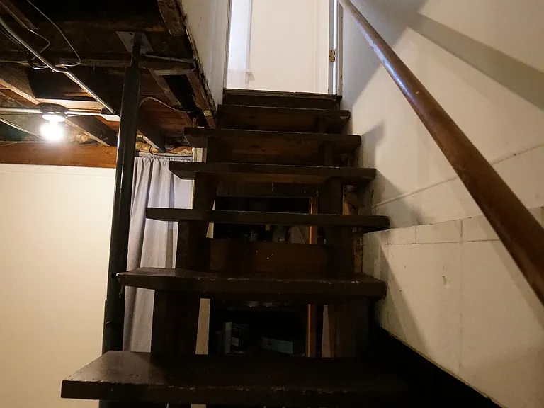 basement stairs