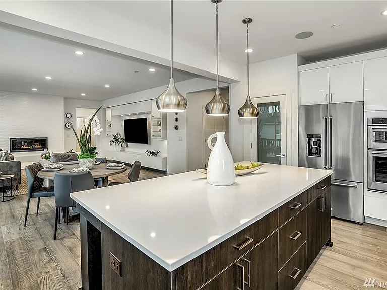 Kitchen and Family Room