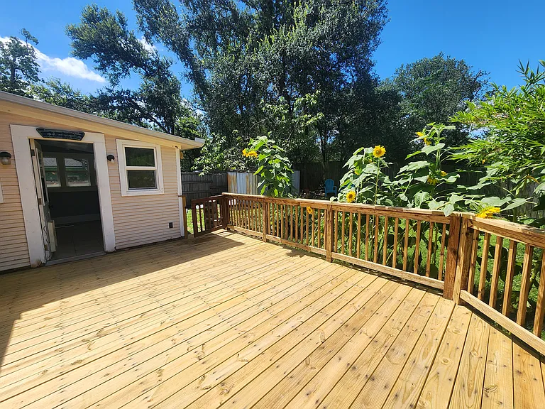 Back deck