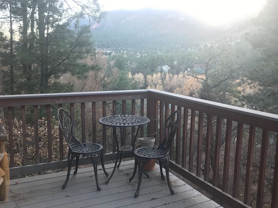 View out the front door