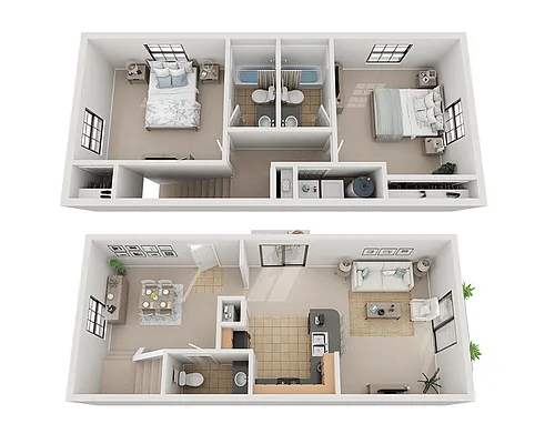 Floor plan Plan B2.5CT