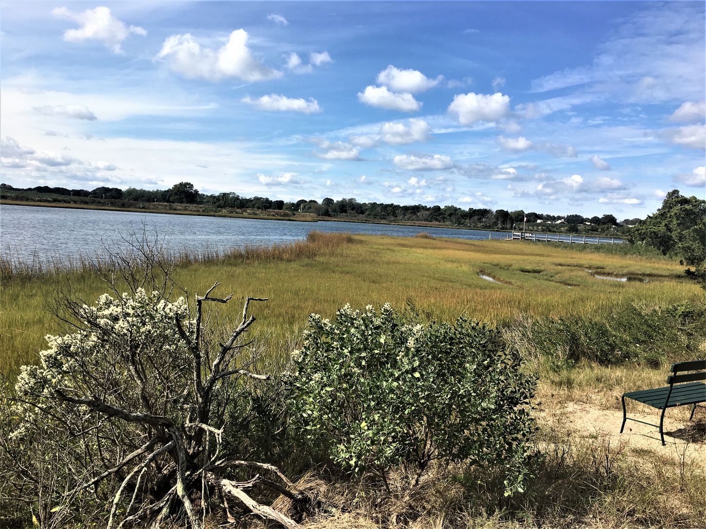 West Creek is across the street.