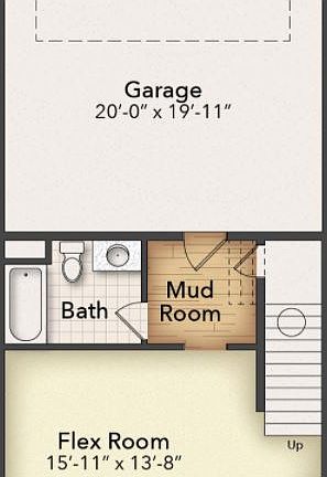 1st Floor with Flex Room