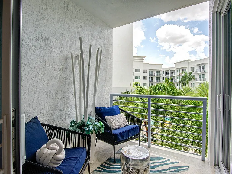 Private balconies and patios in select homes.