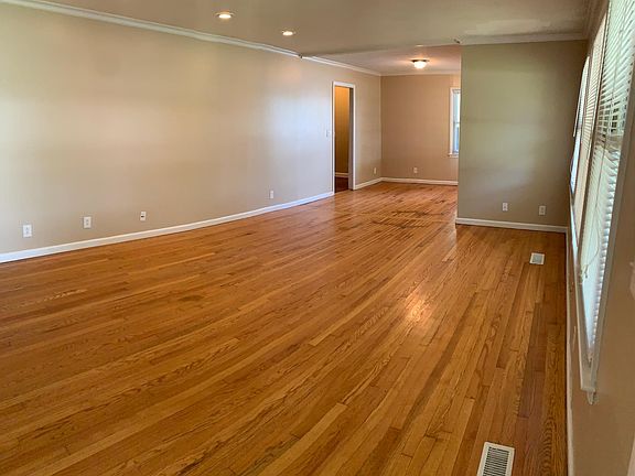 Living Room with hardwoods