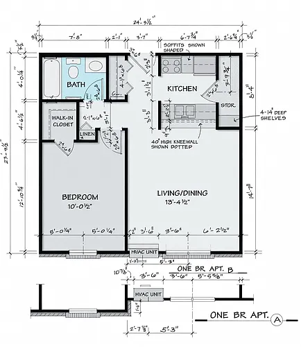 Floor plan 1 Bedroom