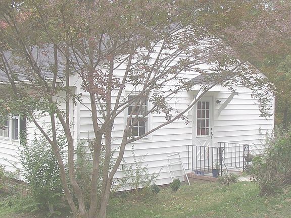 Right side of house.