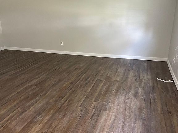Living room with brand new LVP flooring.