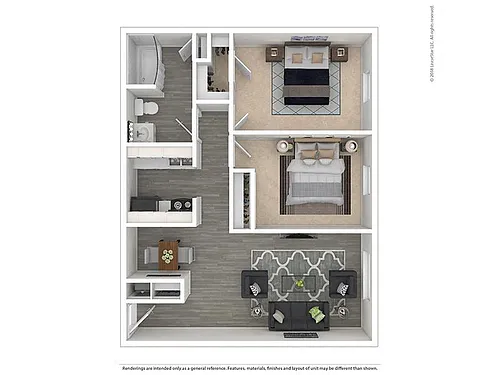 Floor plan 2x1 Classic
