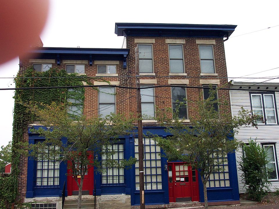front of building