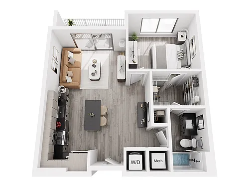 Floor plan A5 Renovated