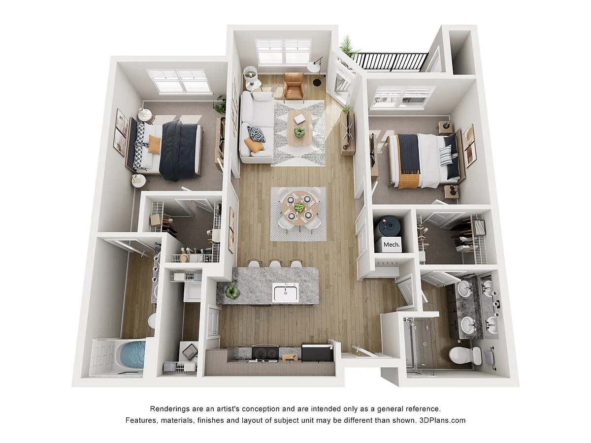 Floor plan B1 HC