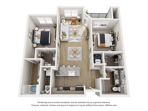 Floor plan B1