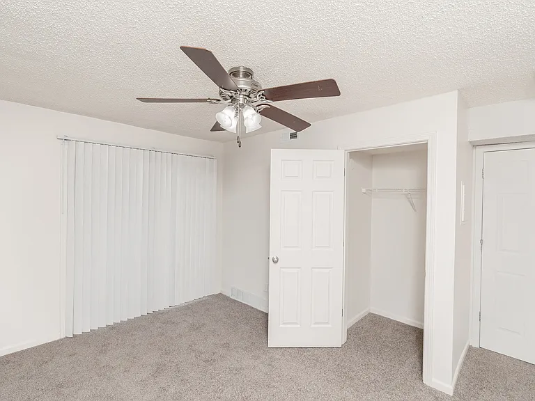 Main Bedroom with Access to Patio & Closet Space