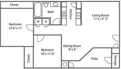 Floor plan 2X1