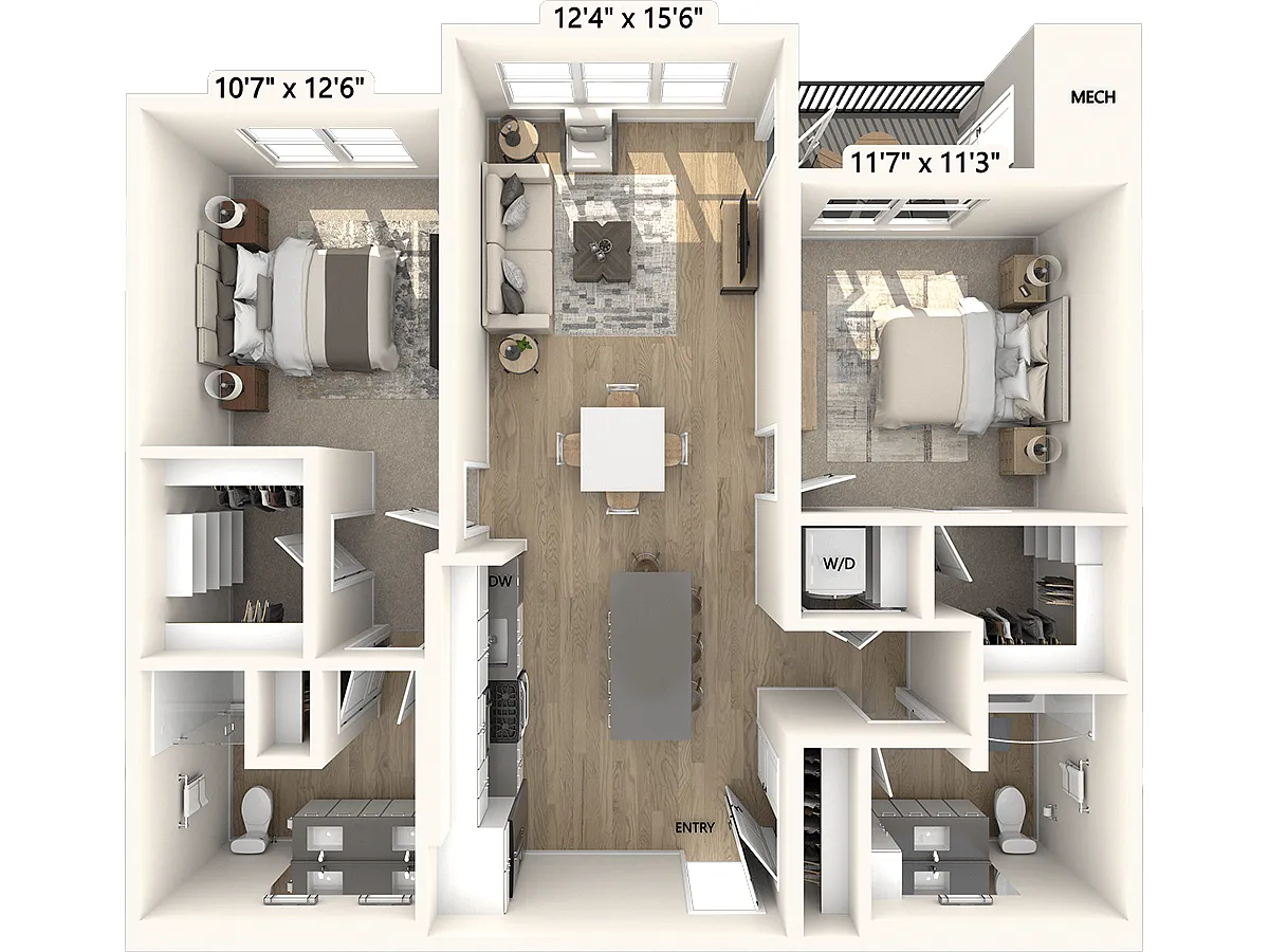 Floor plan BM11d