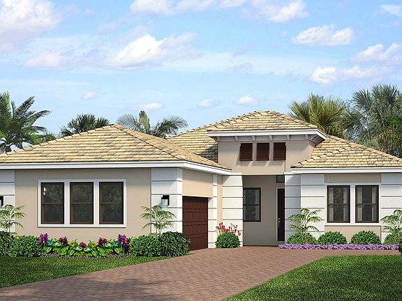 Active Adult Community Palm Beach Model Elevation B