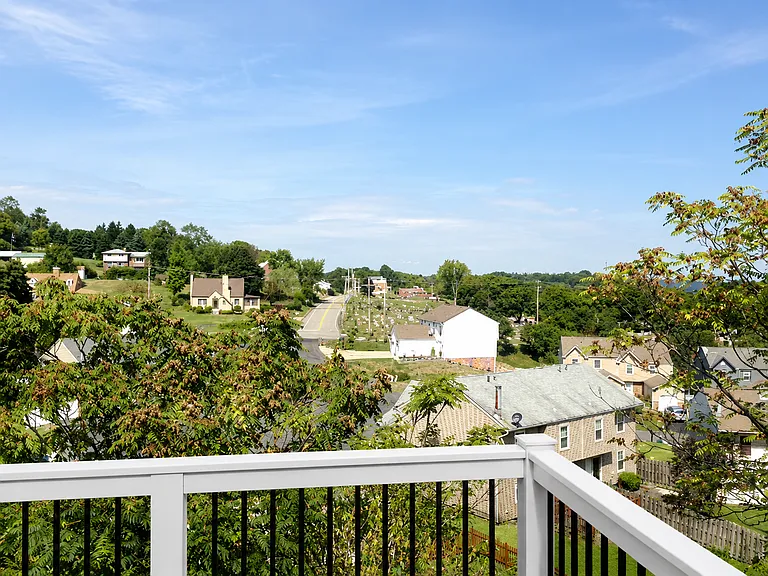 View from the newly updated deck!