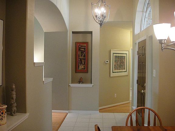 12 foot ceiling at entry.