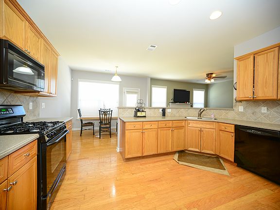 Lots of cabinets for storage