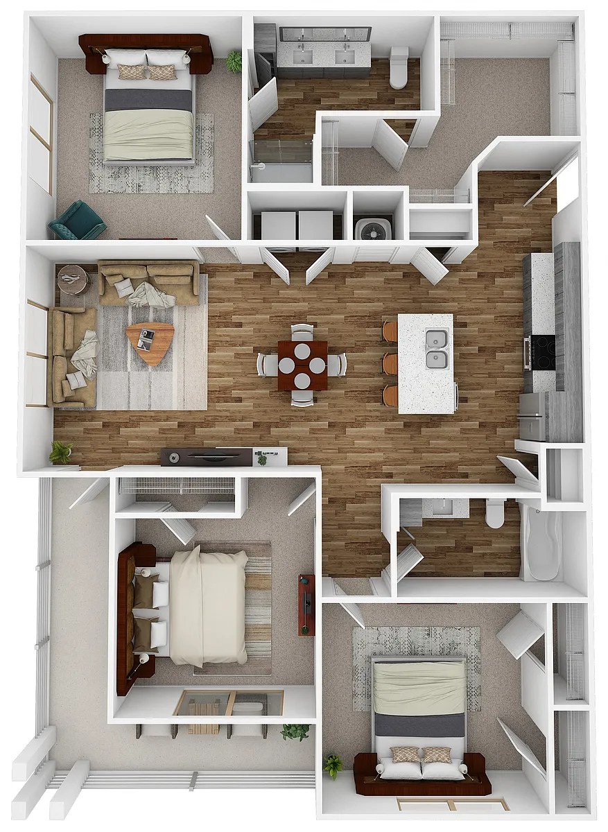 Floor plan Chickasaw