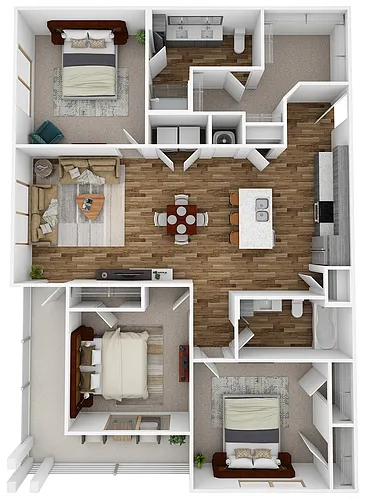 Floor plan Chickasaw