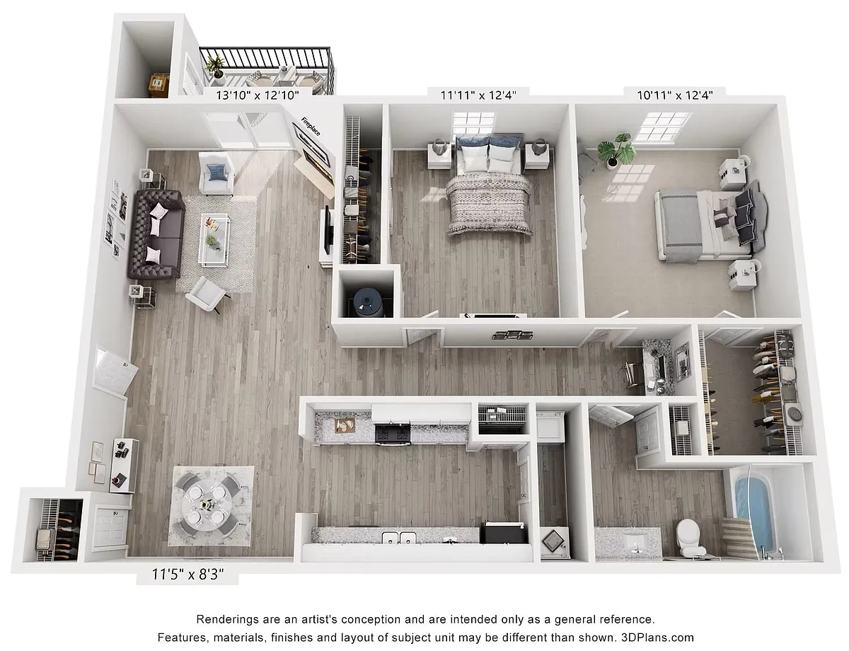 Floor plan Cypress