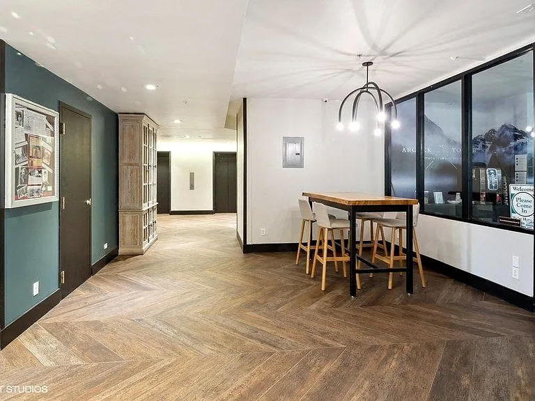 Common area for residents to enjoy at Archer Tower in Denver, CO