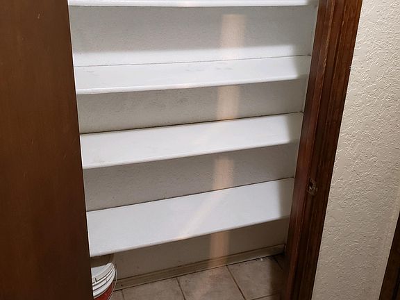 Nice pantry in laundry room