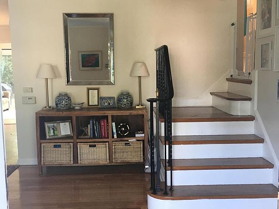 Staircase on the Main Floor Leading to the Second Level