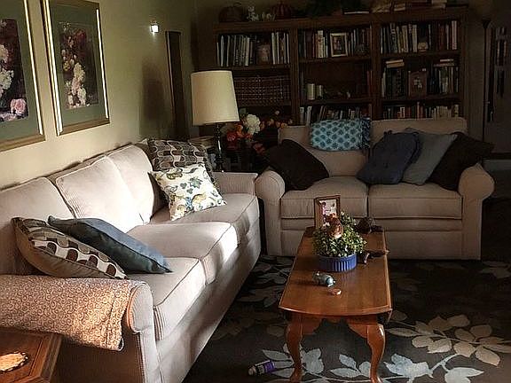 L-shaped living room