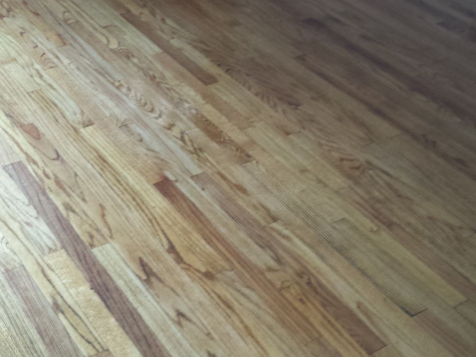 Living Room Oak floors