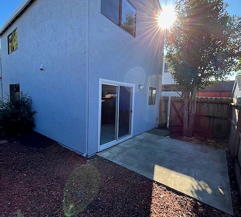 Back Patio area