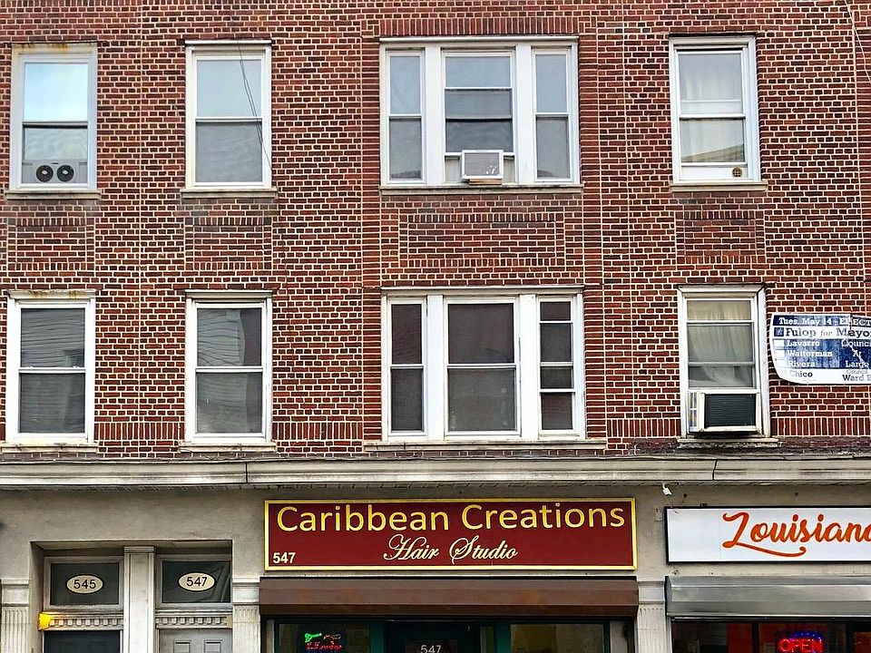 Exterior shot of brick building