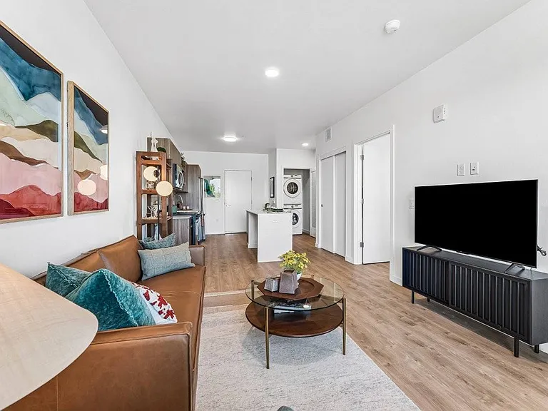1x1 Living Room Laundry