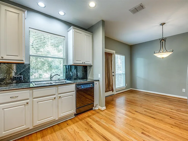 Kitchen and dining area