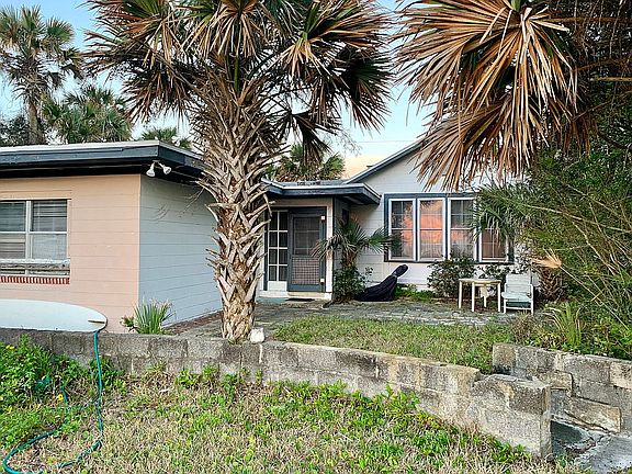 Oceanfront side of home