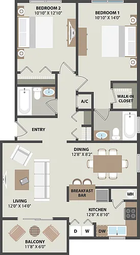 Floor plan The Haven