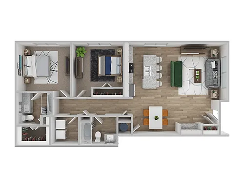 Floor plan Hendricks