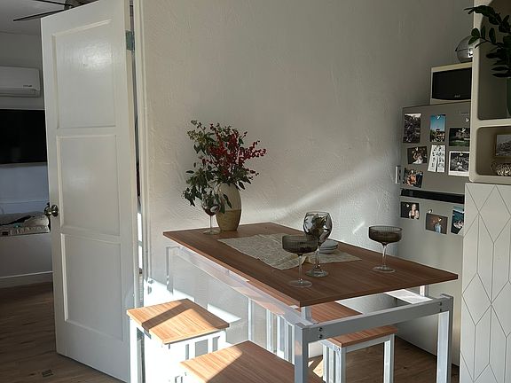 room for a smaller kitchen table