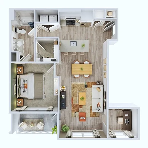 Floor plan 1C