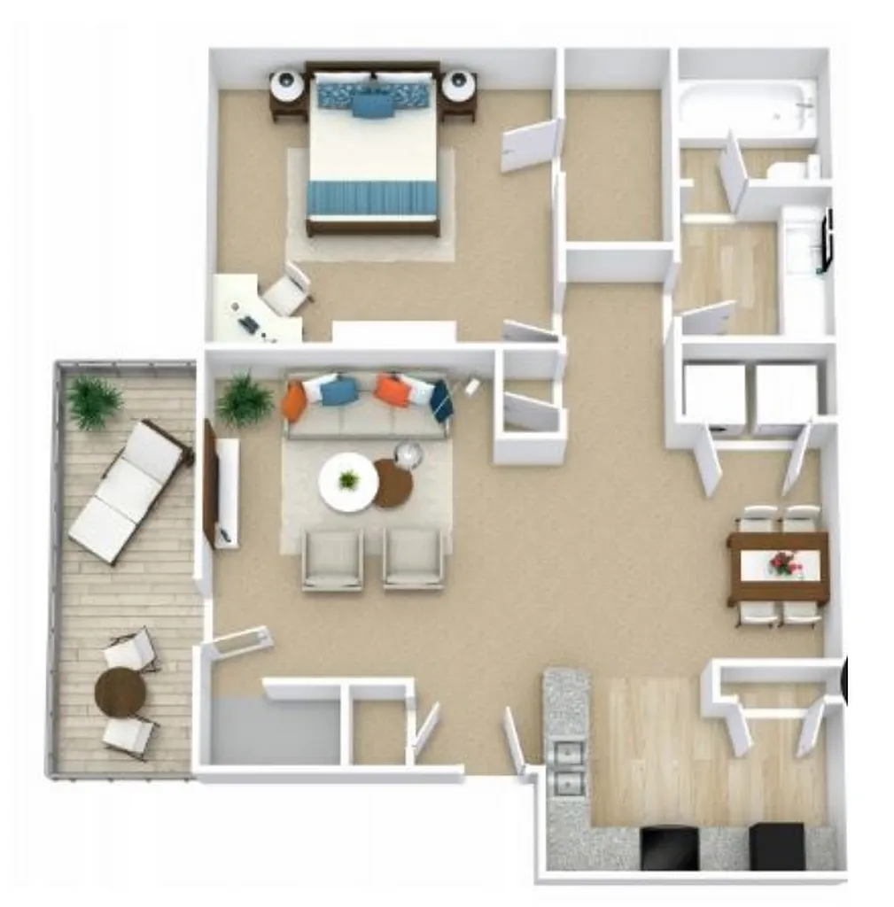 Floor plan The 612