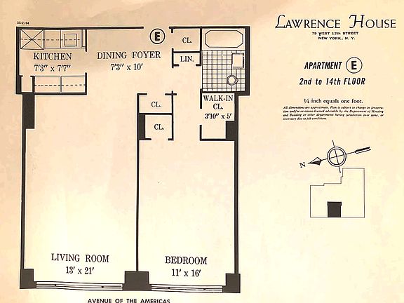 2nd image of 79 W 12th St #9