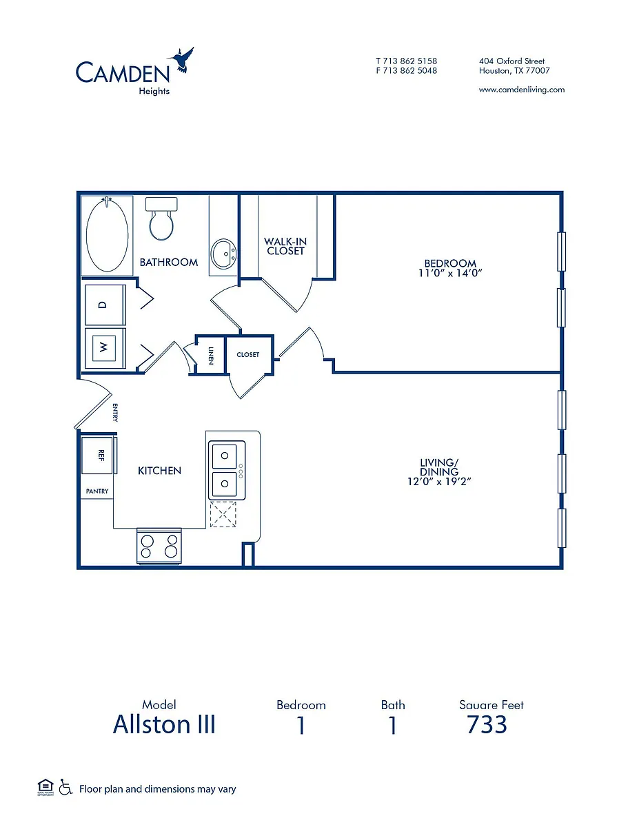 Floor plan The Allston III