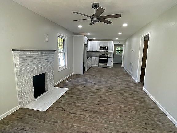 View upon front door entry. 