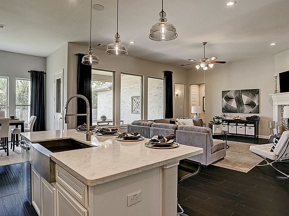 Kitchen open to great room