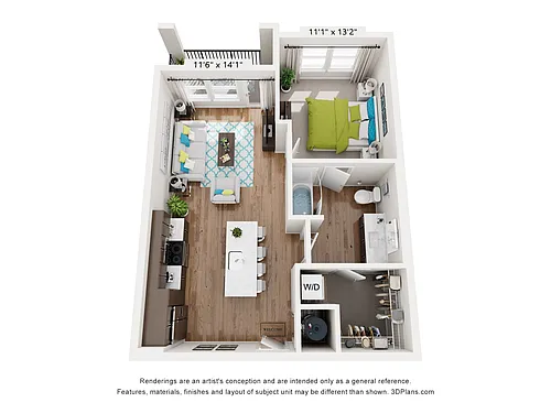 Floor plan A1