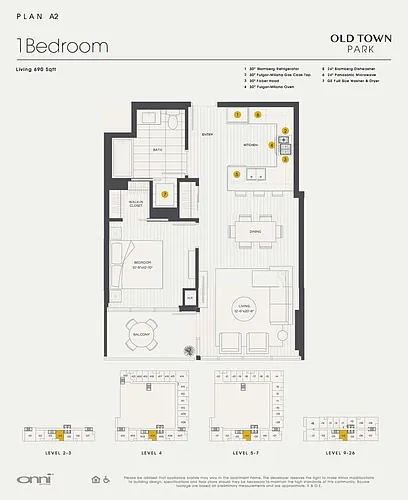 Floor plan Plan A2