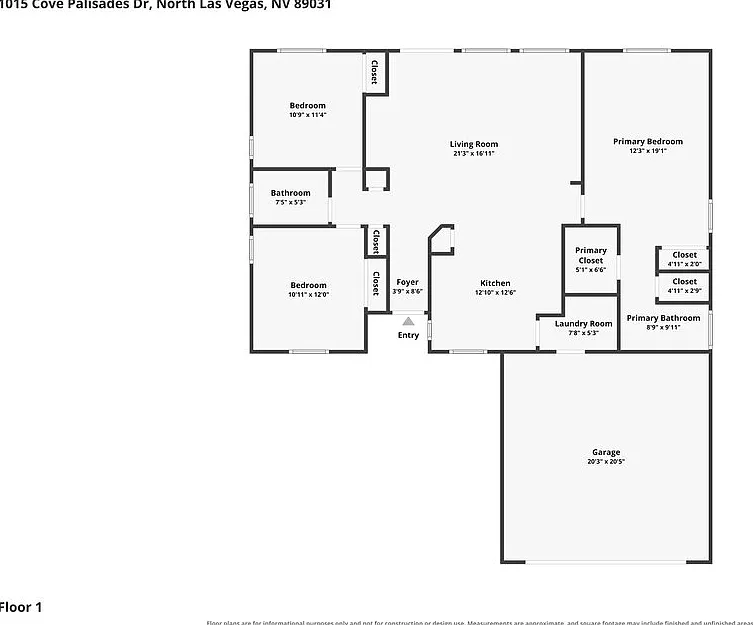 3 bed, 2.0 bath, 1326 sqft, $2,055 — Photo 2